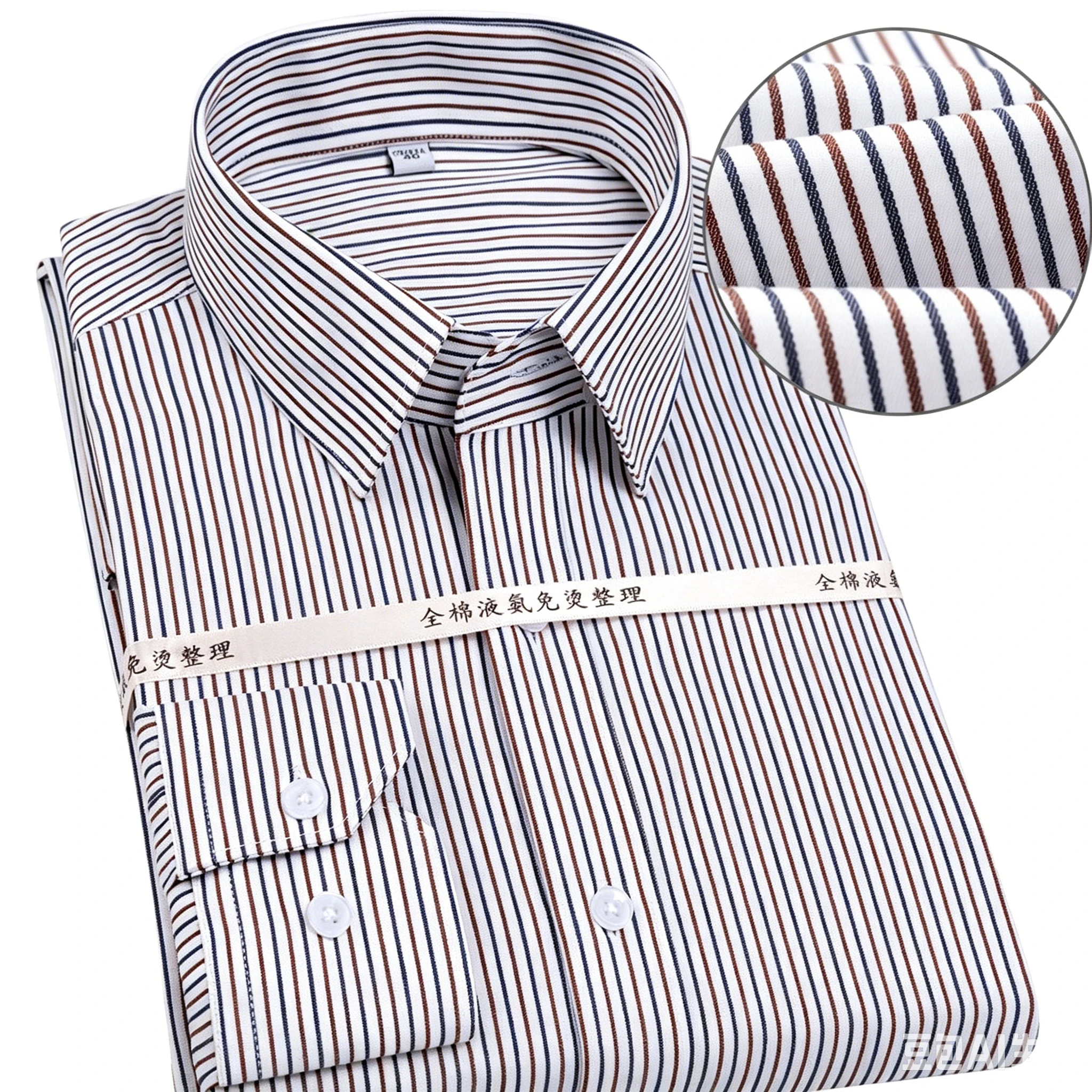 Cotton Stripe Men Dress Shirts Long Sleeve Luxury Striped Slim Fit Smart Casual Men Shirts No Pocket
Cotton Stripe Men Dress Shirts Long Sleeve Luxury Striped Slim Fit Smart Casual Men Shirts No Pocket