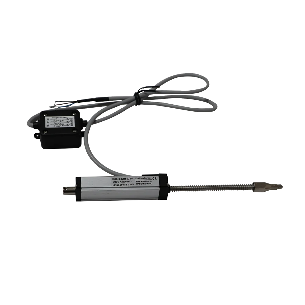 KTR-50MM Self Return Spring Loaded Probe Sensor Potentiometric Linear Displacement Sensor With 0-10V Signal Transmitter
KTR-50MM Self Return Spring Loaded Probe Sensor Potentiometric Linear Displacement Sensor With 0-10V Signal Transmitter