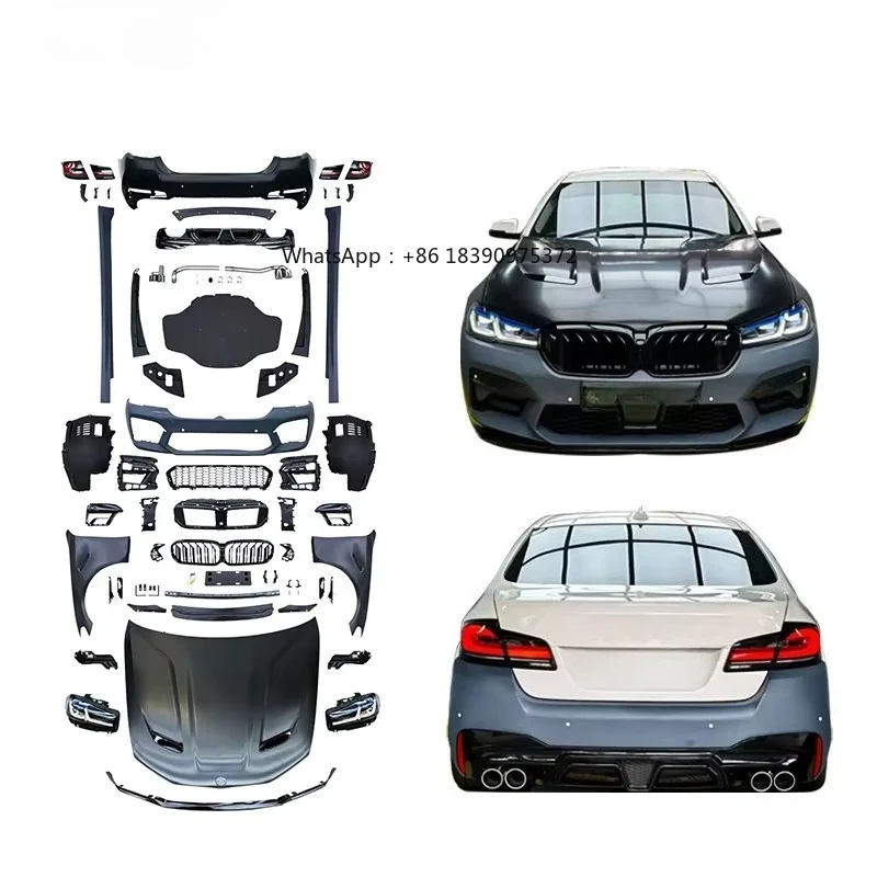 For 5 Series 11-17 F10 Upgrade to 21-23 G30 M5 with Headlights Tail Light Bodykit for F10 Car Bumper Cs Hood Fender
For 5 Series 11-17 F10 Upgrade to 21-23 G30 M5 with Headlights Tail Light Bodykit for F10 Car Bumper Cs Hood Fender