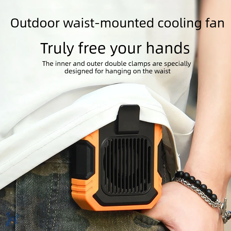 Waist Mount Clip on Fan USB Rechargeable Hand Free High Speed Portable Mini Cooling Fan for Outdoor Working Camping Travel Sport
Waist Mount Clip on Fan USB Rechargeable Hand Free High Speed Portable Mini Cooling Fan for Outdoor Working Camping Travel Sport