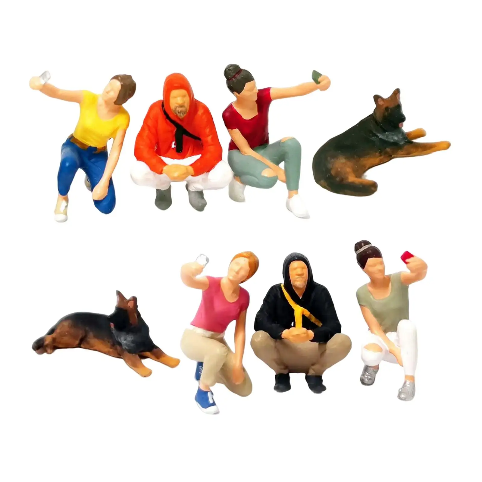 Resin 1:64 People Figures Model, Table Decoration Diorama Figures Role Playing Tiny Figures Road Layout
Resin 1:64 People Figures Model, Table Decoration Diorama Figures Role Playing Tiny Figures Road Layout