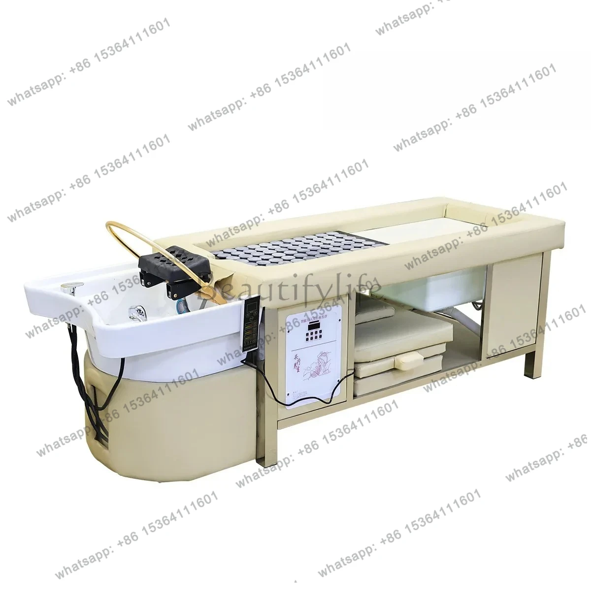D30Hair treatment bed for barber shop Water circulation fumigation Thai shampoo bed
D30Hair treatment bed for barber shop Water circulation fumigation Thai shampoo bed