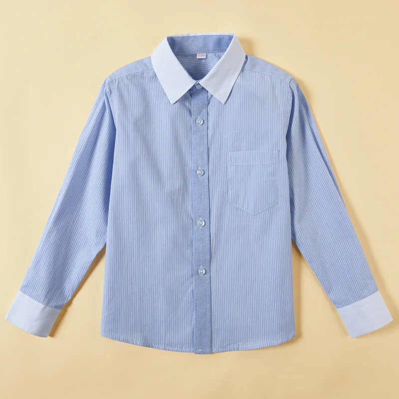 2024 882602 Autumn Fashion Shirt Pure Cotton Striped Blue Boys' Outdoor Top 4 6 8 10 12 14 Years Old
2024 882602 Autumn Fashion Shirt Pure Cotton Striped Blue Boys' Outdoor Top 4 6 8 10 12 14 Years Old