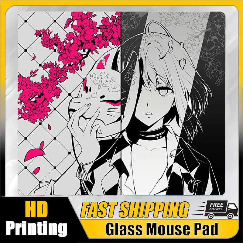 Skypad SORA Glass Gaming Mouse Pad YUME Smooth Frosted Surface Desk Mat Tempered Upgrade FPS Office Custom Mousepad Accessories
Skypad SORA Glass Gaming Mouse Pad YUME Smooth Frosted Surface Desk Mat Tempered Upgrade FPS Office Custom Mousepad Accessories