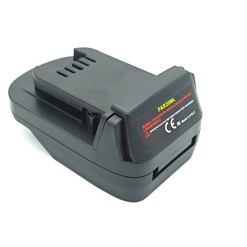 PAR20ML Battery Adapter Converter for Parkside 20V Li-ion Batteries Converting To for Milwaukee 18V Battery Cordless Power Tools
PAR20ML Battery Adapter Converter for Parkside 20V Li-ion Batteries Converting To for Milwaukee 18V Battery Cordless Power Tools