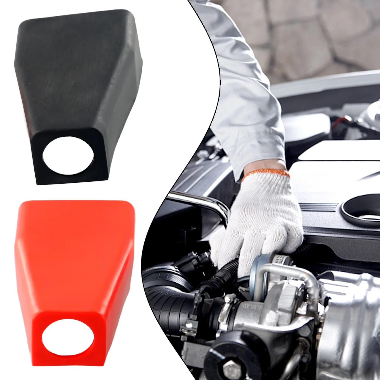 Car Positive Battery Terminal Insulator Wire Connectors Cap Cover Protector Top Column Protection Covers Rubber Auto Replacement
Car Positive Battery Terminal Insulator Wire Connectors Cap Cover Protector Top Column Protection Covers Rubber Auto Replacement