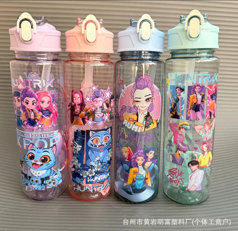 750ML Kpap Cup Portable Outdoor Straw Cup Sports Cup Plastic Transparent Hanging Rope Sealed Leak proof Cup Kawaii Children's Da
750ML Kpap Cup Portable Outdoor Straw Cup Sports Cup Plastic Transparent Hanging Rope Sealed Leak proof Cup Kawaii Children's Da