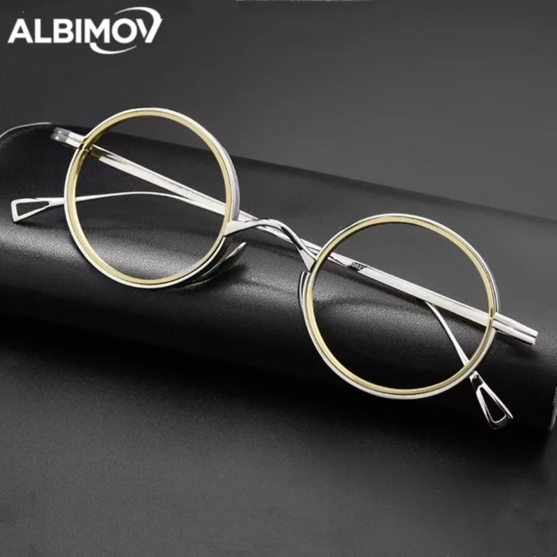 Japan High-quality Pure Titanium Glasses Frame Men Fashion Retro Round Woman Glasses Designer Luxury Prescription Eyewear Frame
Japan High-quality Pure Titanium Glasses Frame Men Fashion Retro Round Woman Glasses Designer Luxury Prescription Eyewear Frame