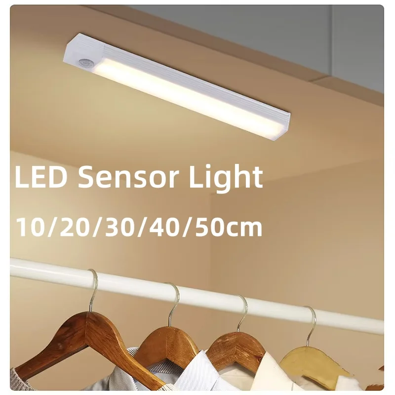 Wireless LED Motion Sensor Light LED Night Light Type C Rechargeable Light Cabinet Wardrobe Lamp Staircase Backlight For Kitchen
Wireless LED Motion Sensor Light LED Night Light Type C Rechargeable Light Cabinet Wardrobe Lamp Staircase Backlight For Kitchen