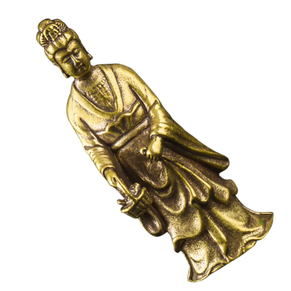 Goddess Avalokitesvara Ornament Vintage Home Decor Office Tabletop Decoration Copper Retro Desktop Ornaments
Goddess Avalokitesvara Ornament Vintage Home Decor Office Tabletop Decoration Copper Retro Desktop Ornaments