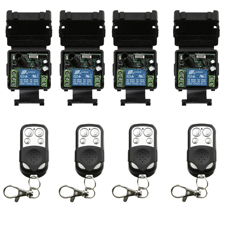 DC12V 24V 10A 1 канал RF беспроводной пульт дистанционного управления система передатчик + приемник, лампа 433 МГц/окно/гаражные двери
DC12V 24V 10A 1 канал RF беспроводной пульт дистанционного управления система передатчик + приемник, лампа 433 МГц/окно/гаражные двери