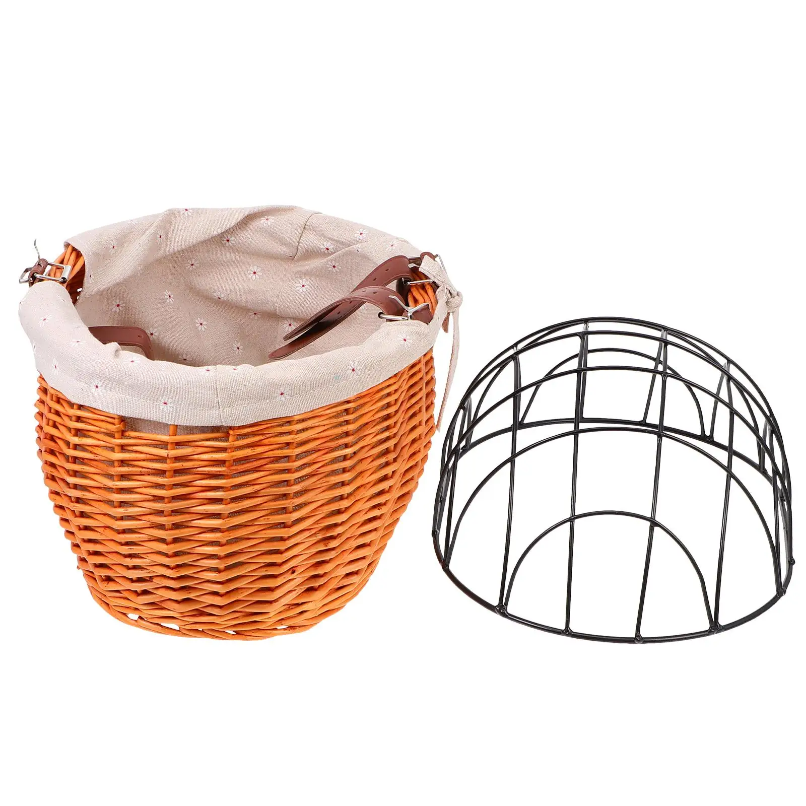 Rattan Bicycle Bike Front Basket Woven Bike Pet Carrier Honey 32x27x21cm Durable Wicker Front Handlebar Storage
Rattan Bicycle Bike Front Basket Woven Bike Pet Carrier Honey 32x27x21cm Durable Wicker Front Handlebar Storage