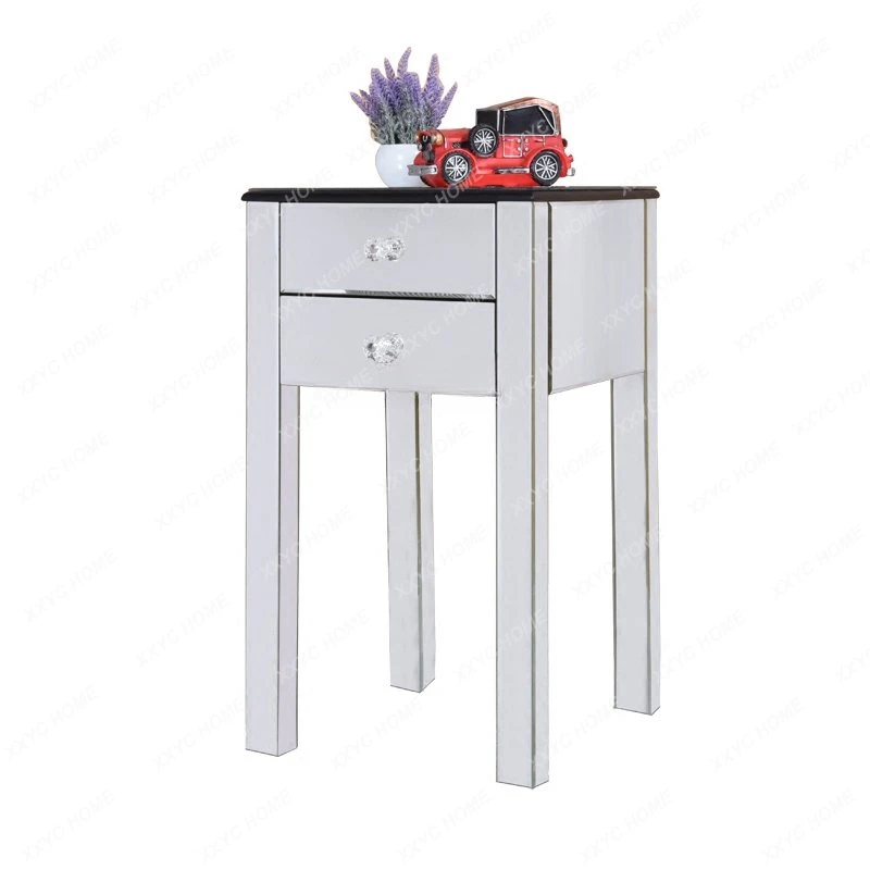 Simple Bedroom Bedside Table Storage Bed Side Cabinet Glass Furniture Table Mirror Bedside Table
Simple Bedroom Bedside Table Storage Bed Side Cabinet Glass Furniture Table Mirror Bedside Table