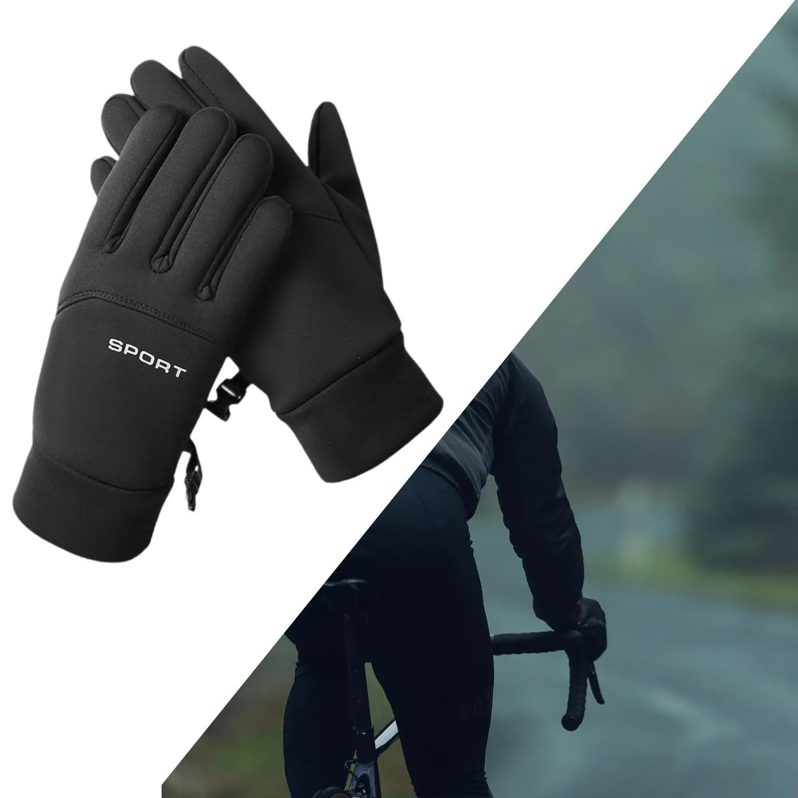 Riding Gloves Nonslip Cycling Mittens Comfortable Outdoor Skiing Warm Gloves for Running Fishing Driving Cold Weather Trekking
Riding Gloves Nonslip Cycling Mittens Comfortable Outdoor Skiing Warm Gloves for Running Fishing Driving Cold Weather Trekking