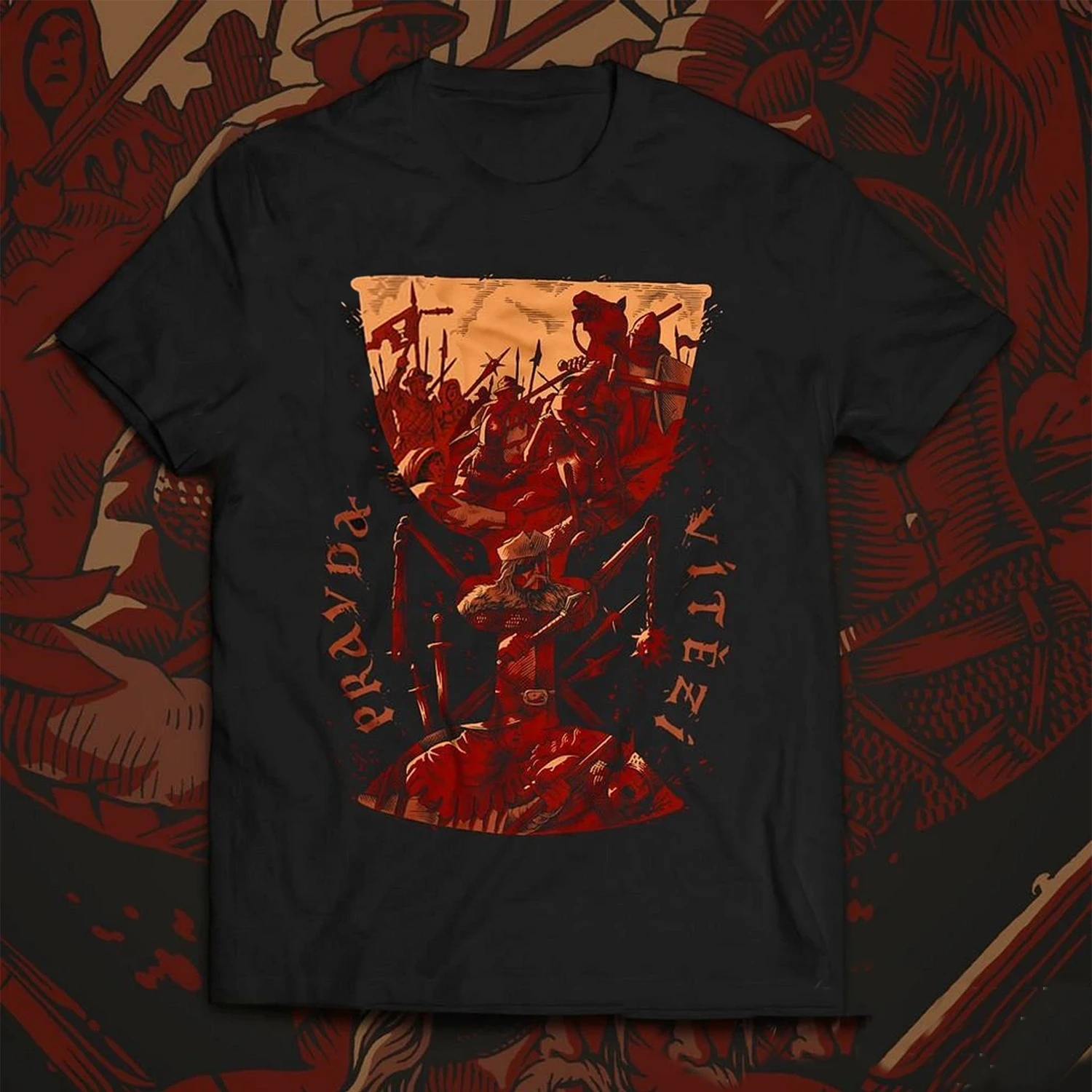 Truth Prevails - Czech Proto-Protestant Christian Hussite T Shirt New 100% Cotton Short Sleeve O-Neck T-shirt Casual Mens Top
Truth Prevails - Czech Proto-Protestant Christian Hussite T Shirt New 100% Cotton Short Sleeve O-Neck T-shirt Casual Mens Top
