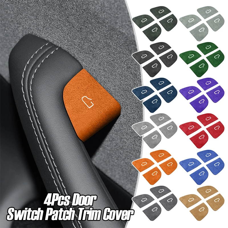 New Door Switch Sticker Trim Cover for Tesla Model Y 2025 Alcantara Thin Patch Suede Decoration Sticker Model Y Interior
New Door Switch Sticker Trim Cover for Tesla Model Y 2025 Alcantara Thin Patch Suede Decoration Sticker Model Y Interior