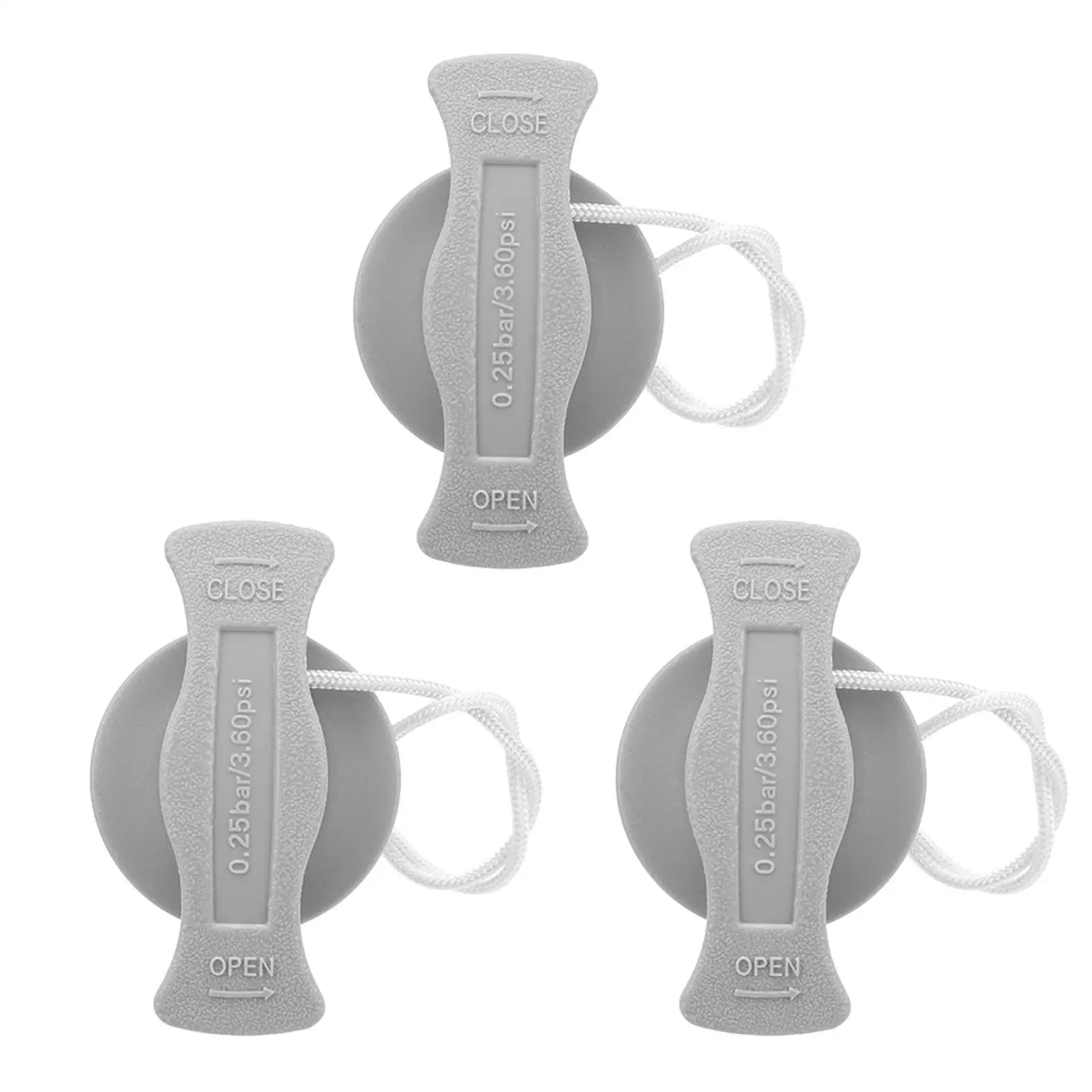 Professional Inflatable Boat Plugs - Portable Gray PVC Valves for Kayaks, Rafts & for rubber Dinghies
Professional Inflatable Boat Plugs - Portable Gray PVC Valves for Kayaks, Rafts & for rubber Dinghies