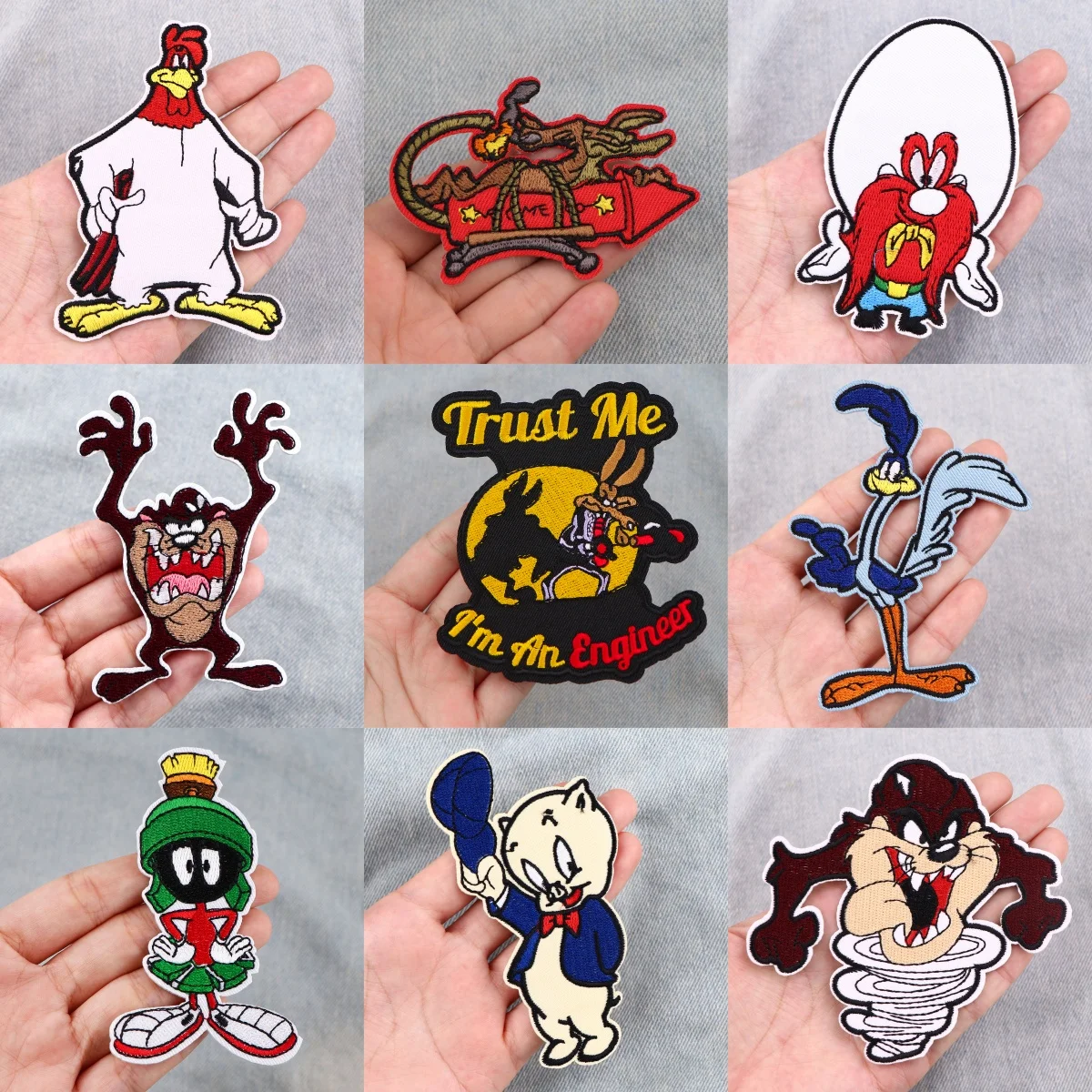 Cute Animals Embroidery Patches For Jeans Iron On Patch Thermoadhesive Patches For Clothes Applique Stickes Cosplay Accessories
Cute Animals Embroidery Patches For Jeans Iron On Patch Thermoadhesive Patches For Clothes Applique Stickes Cosplay Accessories