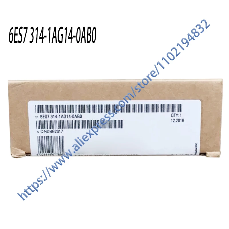 Brand New Original 6ES7 314-1AG14-0AB0 6ES 7 314-1AG14-0AB0 One Year Warranty, Fast Shipping
Brand New Original 6ES7 314-1AG14-0AB0 6ES 7 314-1AG14-0AB0 One Year Warranty, Fast Shipping
