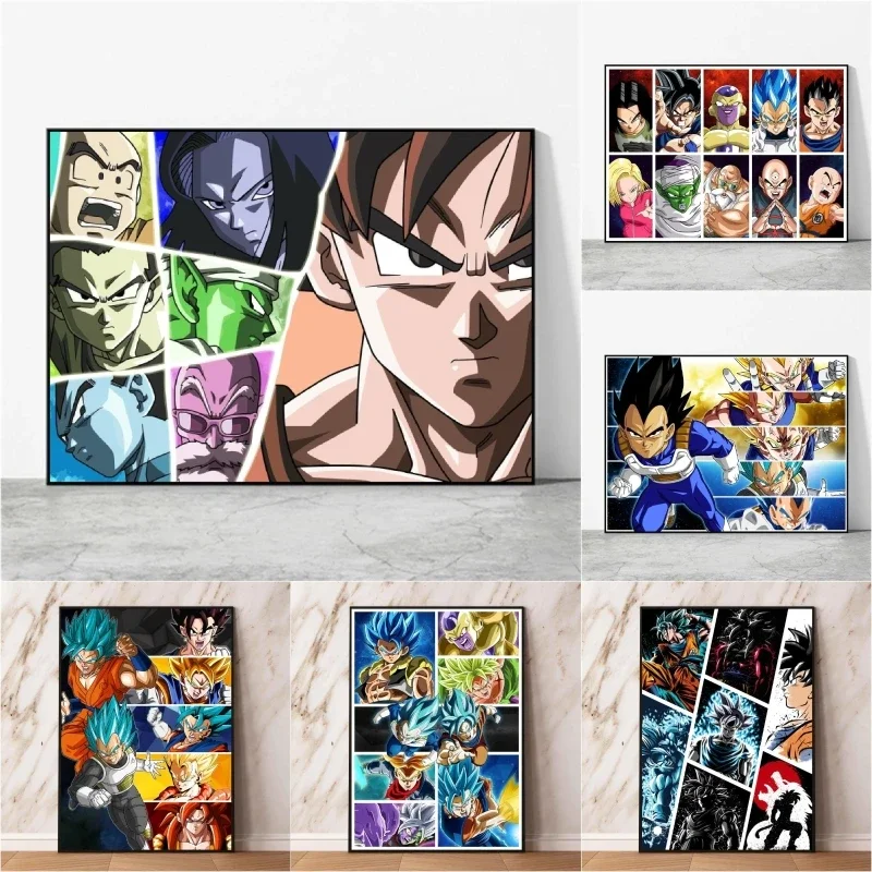 Classic Hot-blooded Anime Dragon Ball Goku Vegeta HD Poster Picture High Quality Living Home Decor Mural Painting Birthday Gifts
Classic Hot-blooded Anime Dragon Ball Goku Vegeta HD Poster Picture High Quality Living Home Decor Mural Painting Birthday Gifts