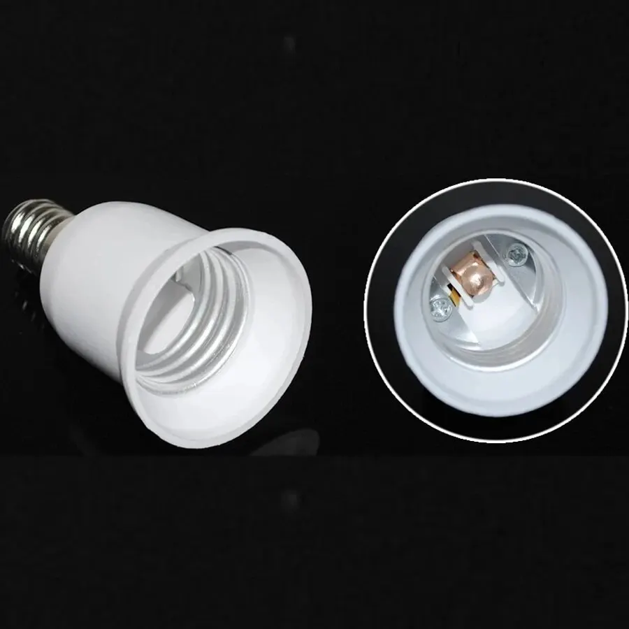 E14 to E27 Lamp Holder Converter Bulb Socket Lamp Base Adapter Plug Extender Sockets for Corn Light Bulbs Spotlight AC 110V-220V
E14 to E27 Lamp Holder Converter Bulb Socket Lamp Base Adapter Plug Extender Sockets for Corn Light Bulbs Spotlight AC 110V-220V