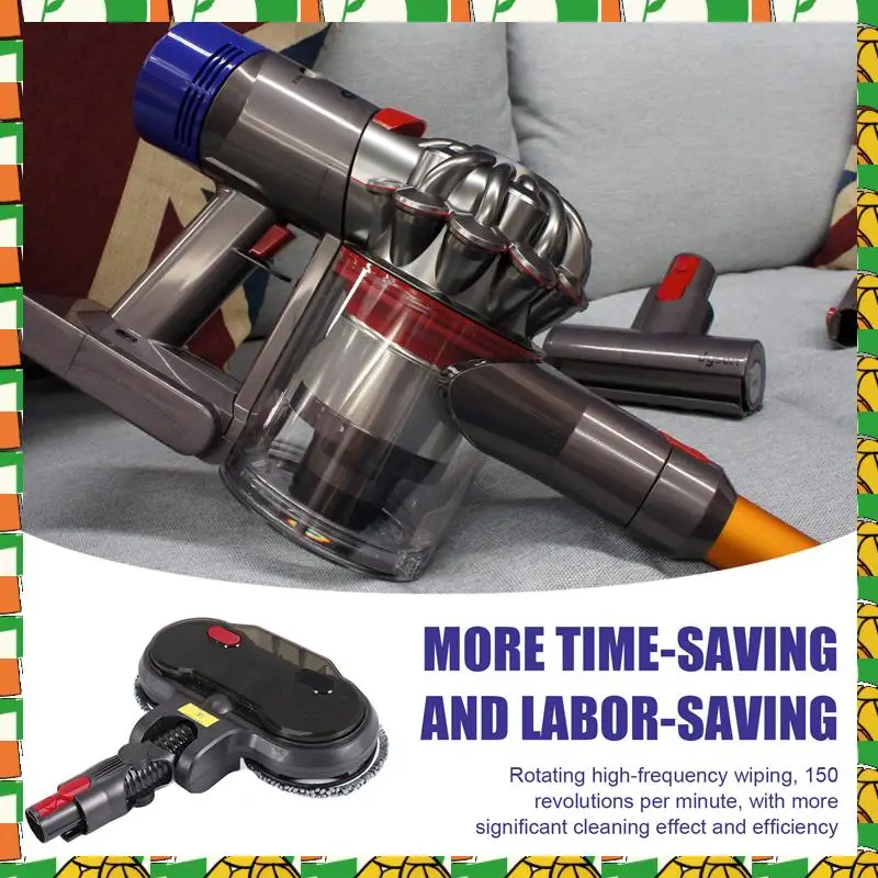 Professional Tool Suitable For Dyson V7 / V8 / V10 / V11 Vacuum Cleaner Electric Mop Cleaning Head With Water Tank Mop
Professional Tool Suitable For Dyson V7 / V8 / V10 / V11 Vacuum Cleaner Electric Mop Cleaning Head With Water Tank Mop