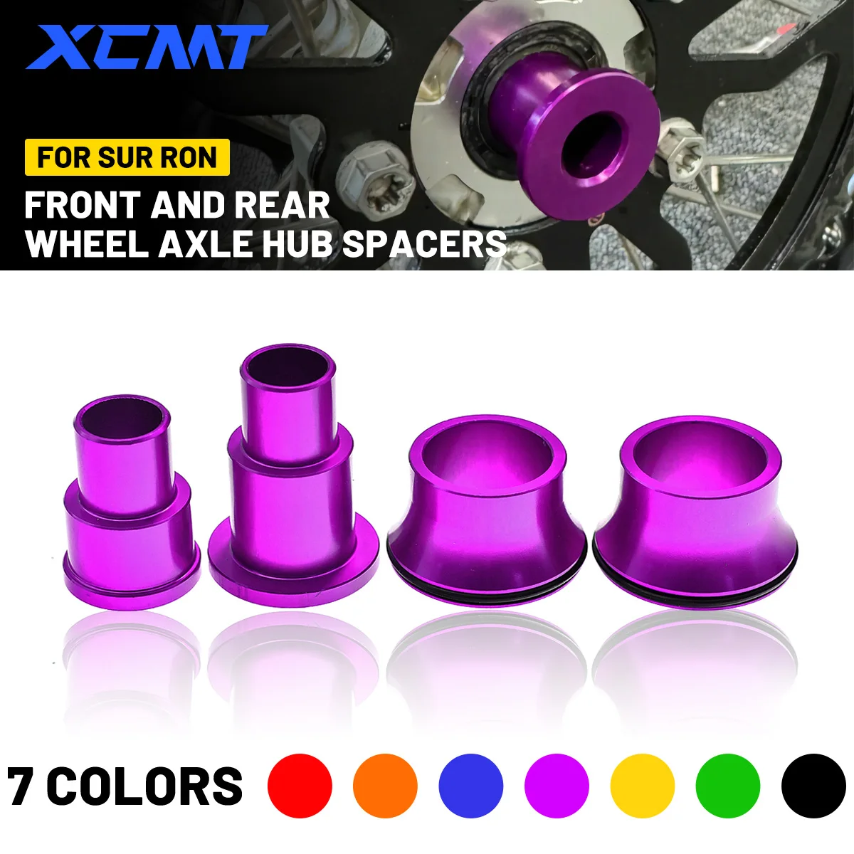 Motorcycle Front Rear Wheel Axle Hub Spacer Kit For Sur Ron Sur-Ron Surron Light Bee X & Light Bee S For Segway X160 X260 Parts
Motorcycle Front Rear Wheel Axle Hub Spacer Kit For Sur Ron Sur-Ron Surron Light Bee X & Light Bee S For Segway X160 X260 Parts