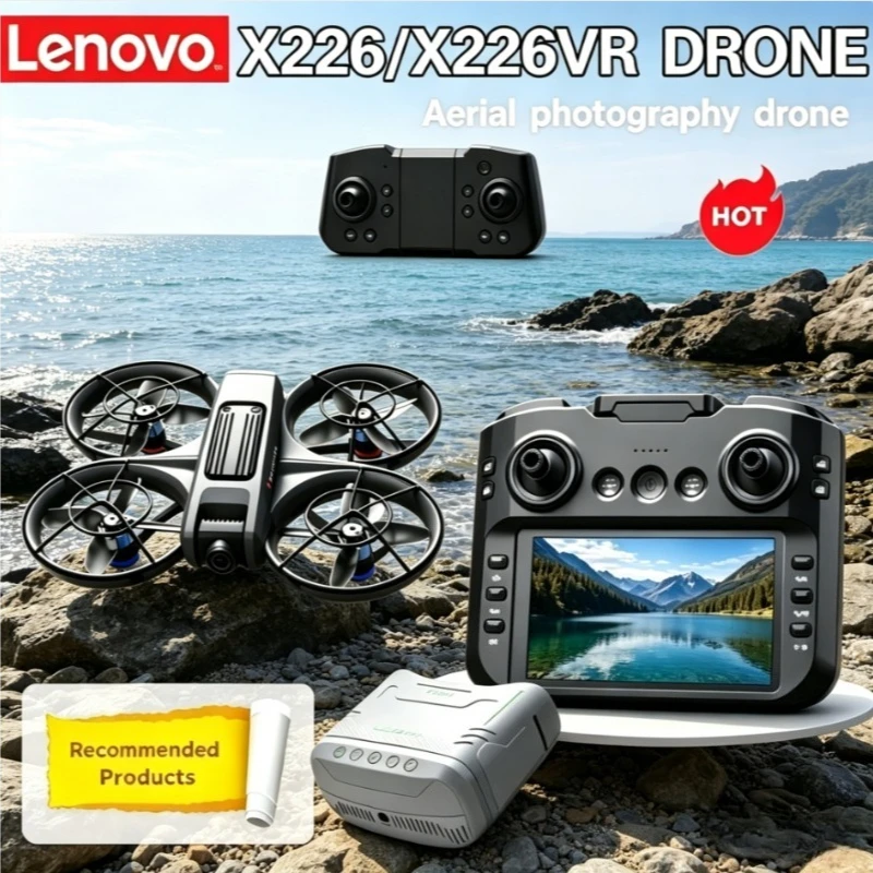 Lenovo X226/X226VR Drone 8K Professional Remote Control Helicopter Plane RC Drone With Screen Quadcopter Toys Gift for Kids
Lenovo X226/X226VR Drone 8K Professional Remote Control Helicopter Plane RC Drone With Screen Quadcopter Toys Gift for Kids