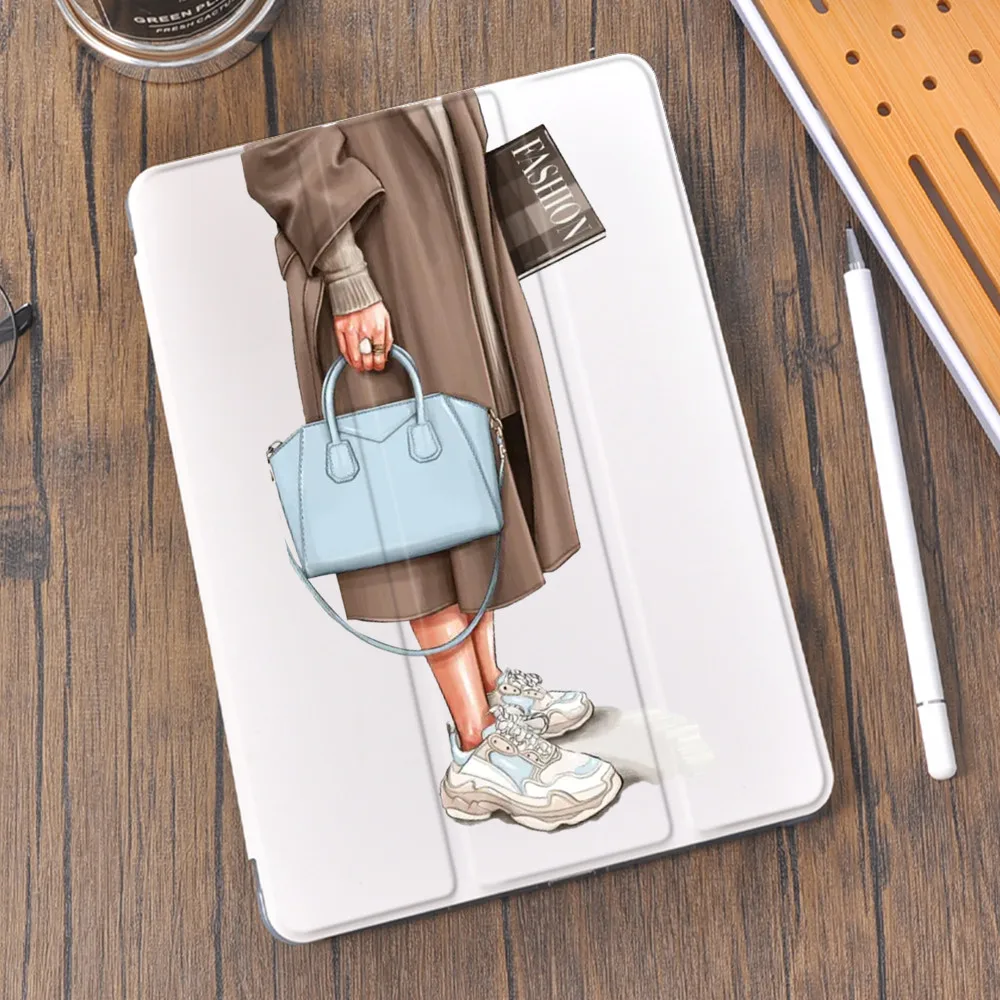 Fashion Girls iPad Air 4 Case 2021 for iPad Mini 6 Fundas With Pencil Holder Pro 11 12.9 10.5 10.2 9th Generation 8th 7th 6th 5
Fashion Girls iPad Air 4 Case 2021 for iPad Mini 6 Fundas With Pencil Holder Pro 11 12.9 10.5 10.2 9th Generation 8th 7th 6th 5