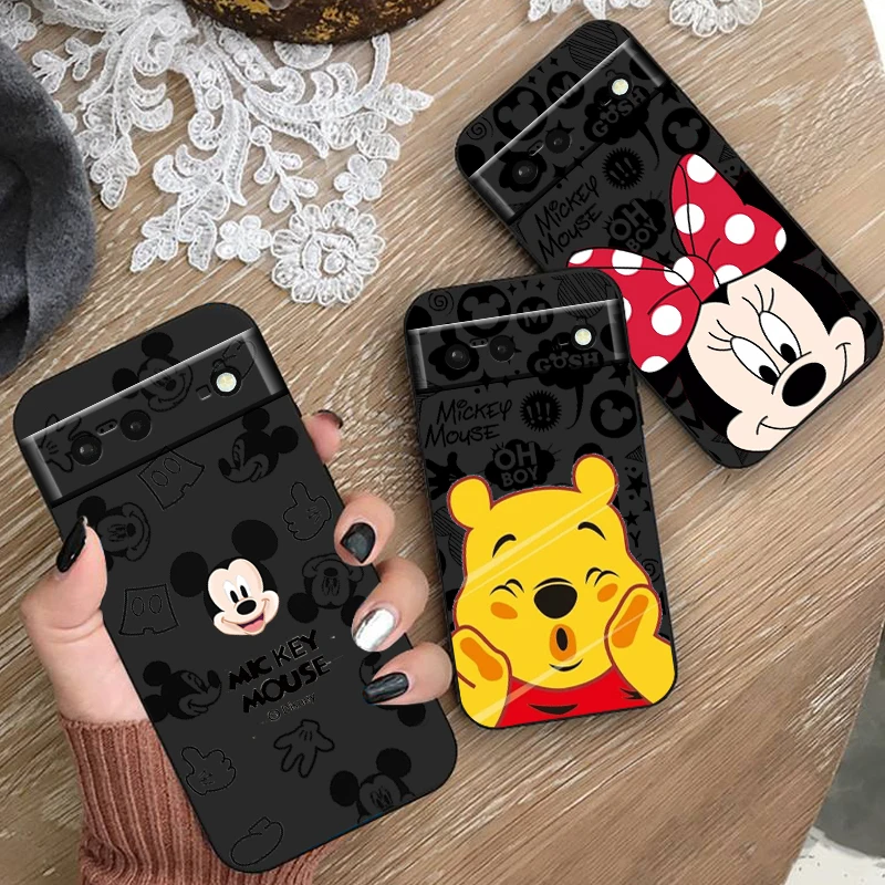 Mickey Donald Duck DISNEY For Google Pixel 9 8 7A 7 6A 6 5A 5 4 4A XL 5G Black Silicon Shockproof Shell Back Phone Case
Mickey Donald Duck DISNEY For Google Pixel 9 8 7A 7 6A 6 5A 5 4 4A XL 5G Black Silicon Shockproof Shell Back Phone Case