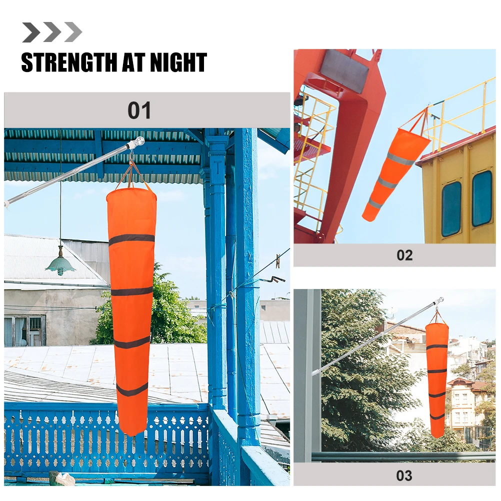 Outdoor Hanging Waterproof Windsock Wind Direction Flag Reflective Wind Sock Garden Yard Patio Decoration Heavy Duty Durable
Outdoor Hanging Waterproof Windsock Wind Direction Flag Reflective Wind Sock Garden Yard Patio Decoration Heavy Duty Durable