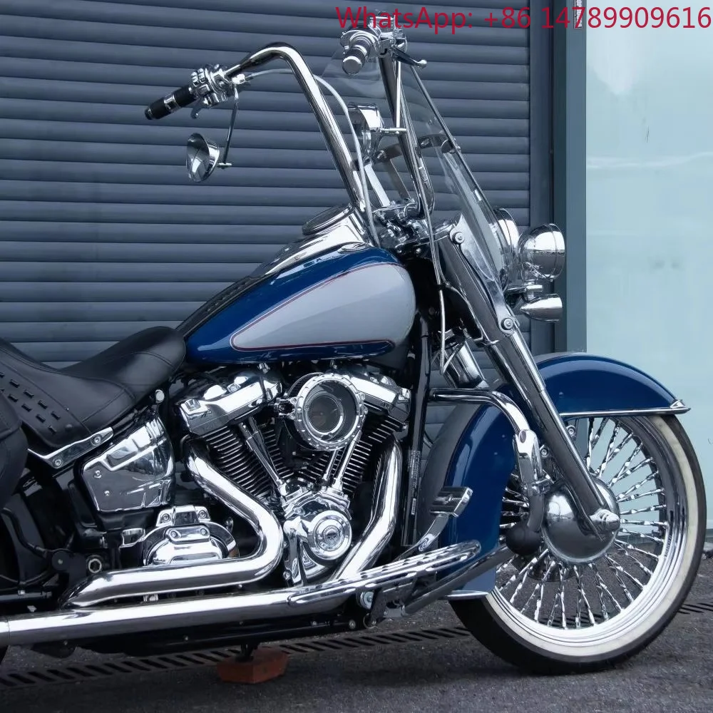 Chrome Wheels For Harley '12-later Deluxe Heritage Slim '18-later Street Bob FXBB FXBBS Softail Standard FXST Fat King TubelessM
Chrome Wheels For Harley '12-later Deluxe Heritage Slim '18-later Street Bob FXBB FXBBS Softail Standard FXST Fat King TubelessM