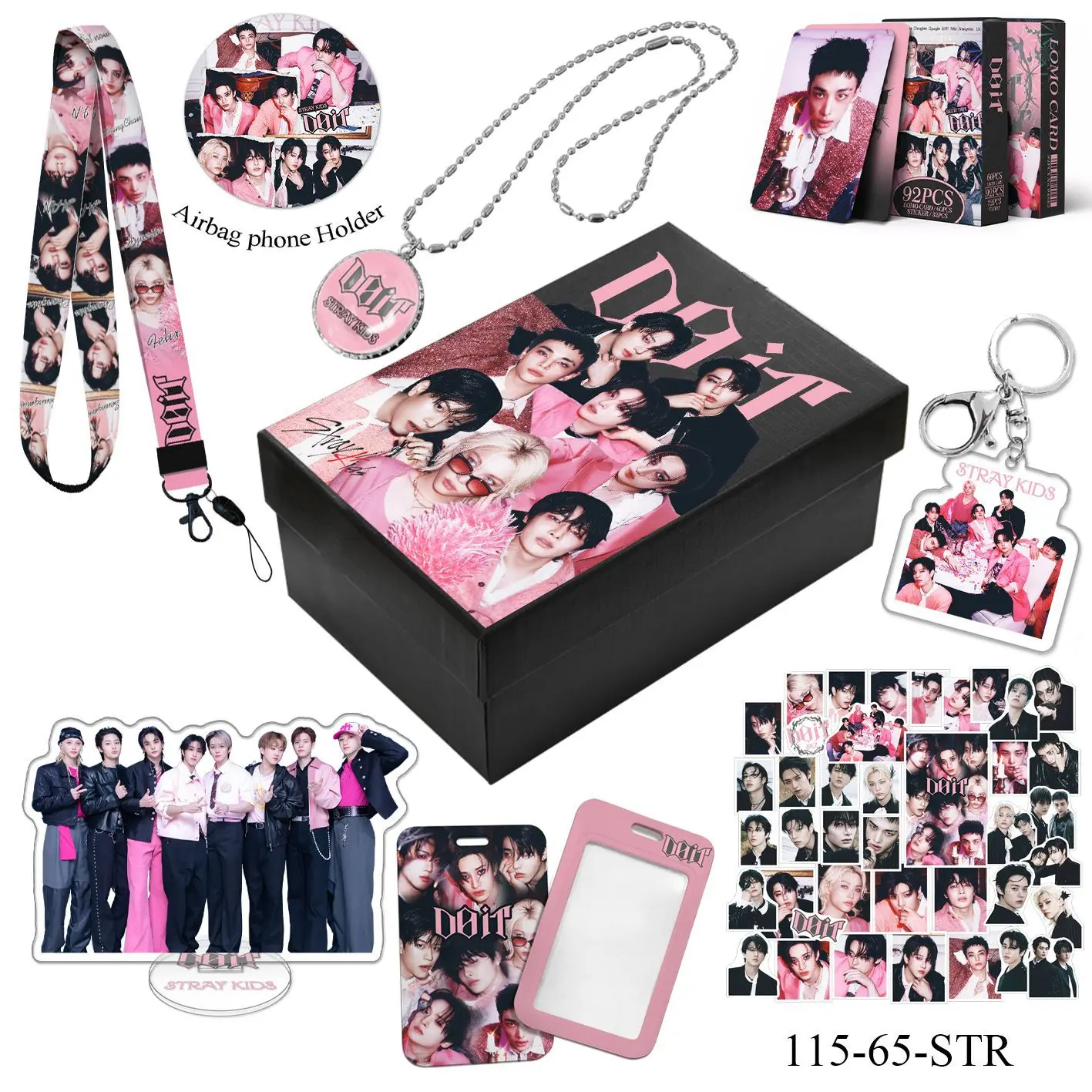 Star Gift Box Set STRAYKIDS Album DOIT Festival Gift SKZ Photo Card Stickers Star Pendant Card Set LOMO Small Card
Star Gift Box Set STRAYKIDS Album DOIT Festival Gift SKZ Photo Card Stickers Star Pendant Card Set LOMO Small Card