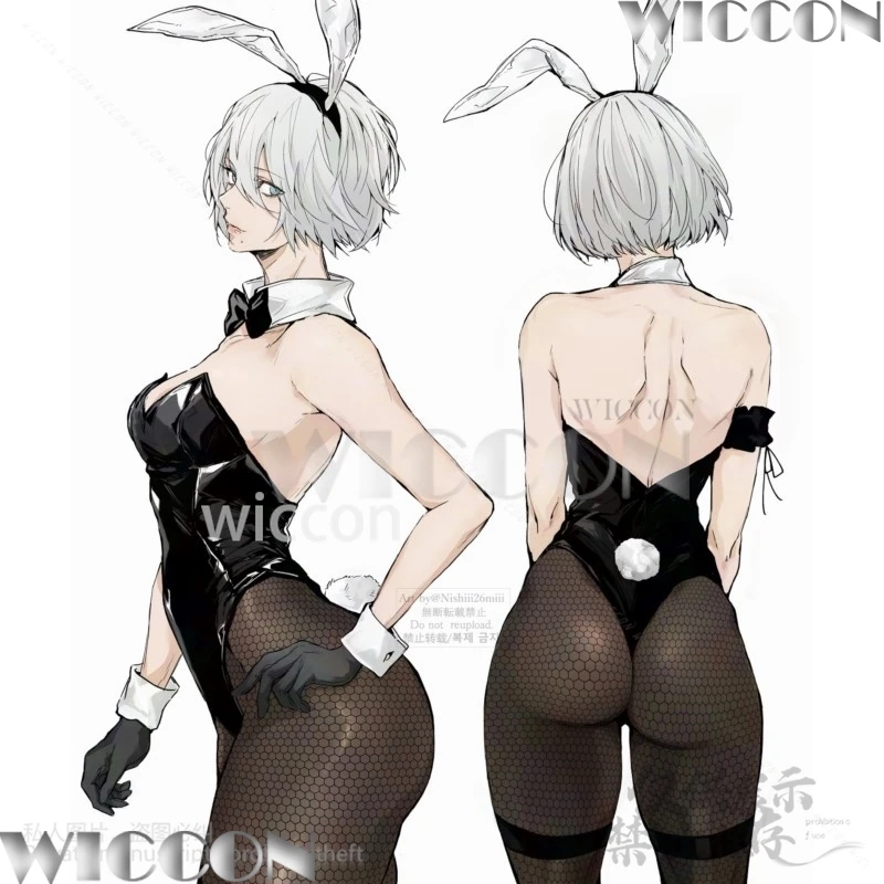 Pre-sell Game Nierr Cosplay 2B A2 Fanart Clothes Hot Rabbit Girl Lingeries Sexy Woman Temptation Bunny Suit Halloween Customized
Pre-sell Game Nierr Cosplay 2B A2 Fanart Clothes Hot Rabbit Girl Lingeries Sexy Woman Temptation Bunny Suit Halloween Customized