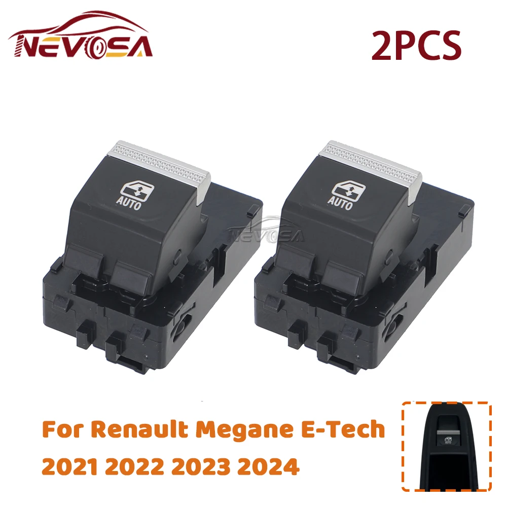2PCS For Renault Megane E-Tech 2021 2022 2023 2024 Electric Power Window Switch Glass Button 254201060R 829514662R Left Rear
2PCS For Renault Megane E-Tech 2021 2022 2023 2024 Electric Power Window Switch Glass Button 254201060R 829514662R Left Rear