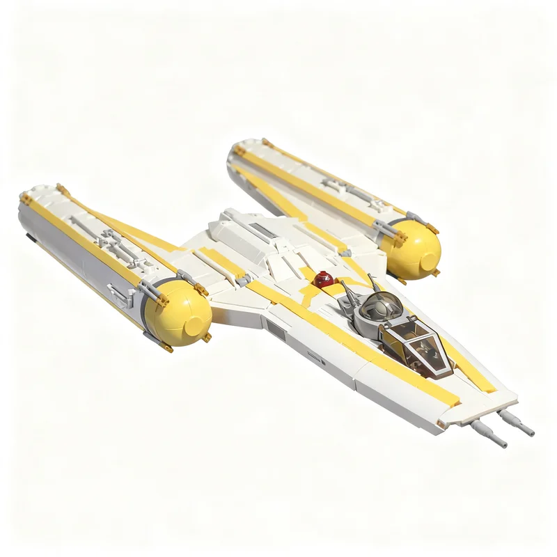 2954PCS MOC Space Battle Movie Republing Y Wing Starfighter Model Custom Puzzle DIY Creative Ideas Toy Birthday Gift Series
2954PCS MOC Space Battle Movie Republing Y Wing Starfighter Model Custom Puzzle DIY Creative Ideas Toy Birthday Gift Series
