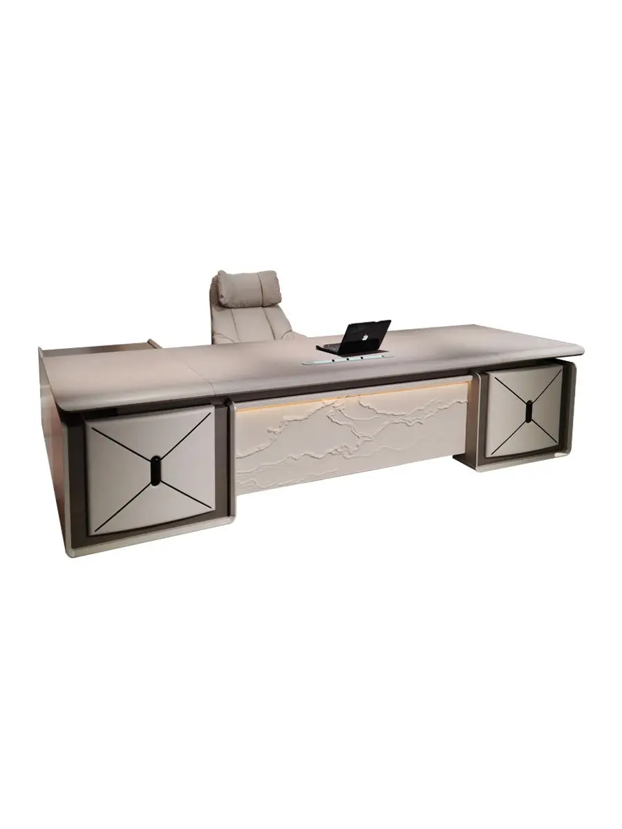 *Modern Luxurious Executive Office Desk L-Shape Boss Wooden Table with Panel Style China Manufacturer
*Modern Luxurious Executive Office Desk L-Shape Boss Wooden Table with Panel Style China Manufacturer
