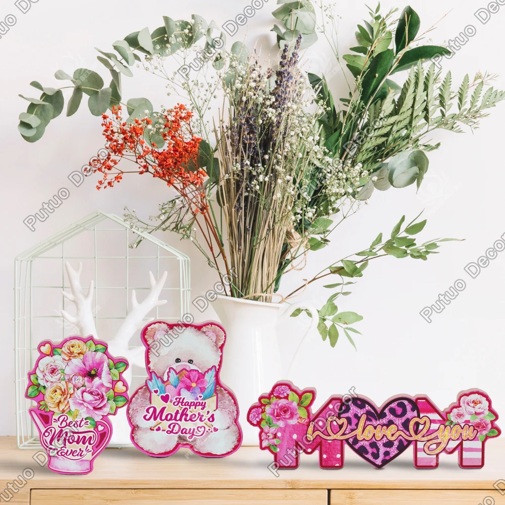 Putuo Decor Wooden Table Decor,Best Mom Ever I Love You Happy Mother's Day,Desktop Decor for Home Living Room,Mother's Day Gifts
Putuo Decor Wooden Table Decor,Best Mom Ever I Love You Happy Mother's Day,Desktop Decor for Home Living Room,Mother's Day Gifts