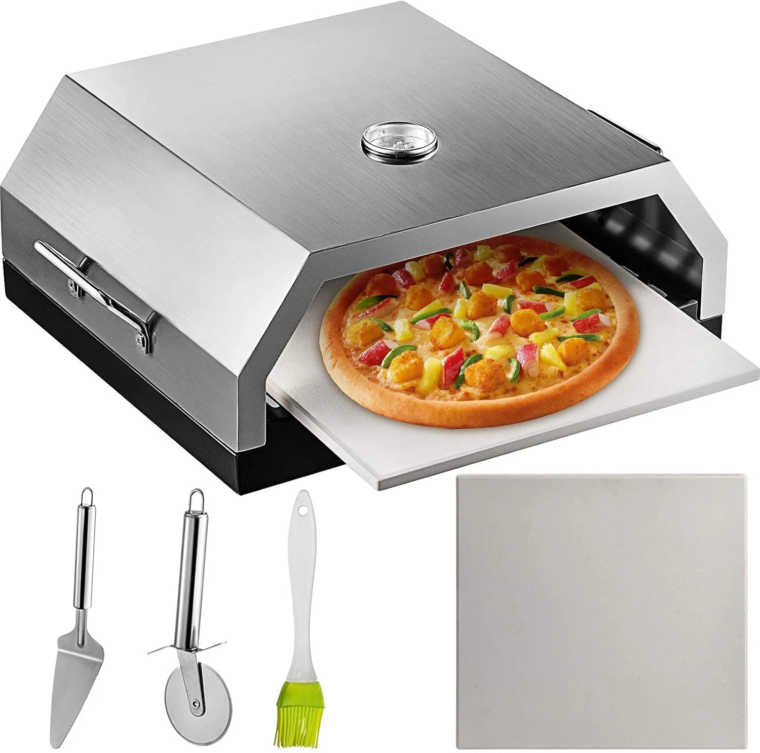Pizza Oven Stainless Steel Oven, Portable Household Outdoor
Pizza Oven Stainless Steel Oven, Portable Household Outdoor