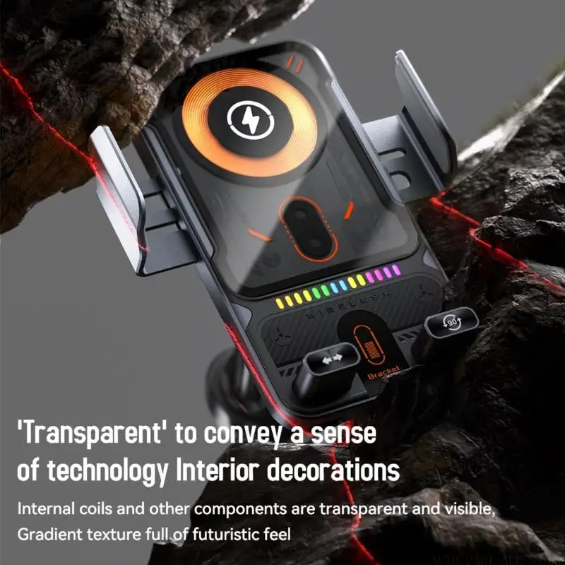 J0MA 15W Wireless Car Chargers Car Phone Holder Fast Charging Wireless Charging Stand
J0MA 15W Wireless Car Chargers Car Phone Holder Fast Charging Wireless Charging Stand