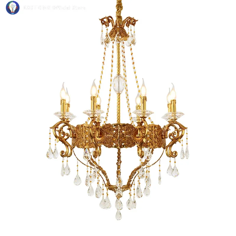 Французская элитная минималистичная латунная люстра с роскошным кристаллом, отлично подходит для спальни, ресторана и квартирного фойе, свечи
Французская элитная минималистичная латунная люстра с роскошным кристаллом, отлично подходит для спальни, ресторана и квартирного фойе, свечи