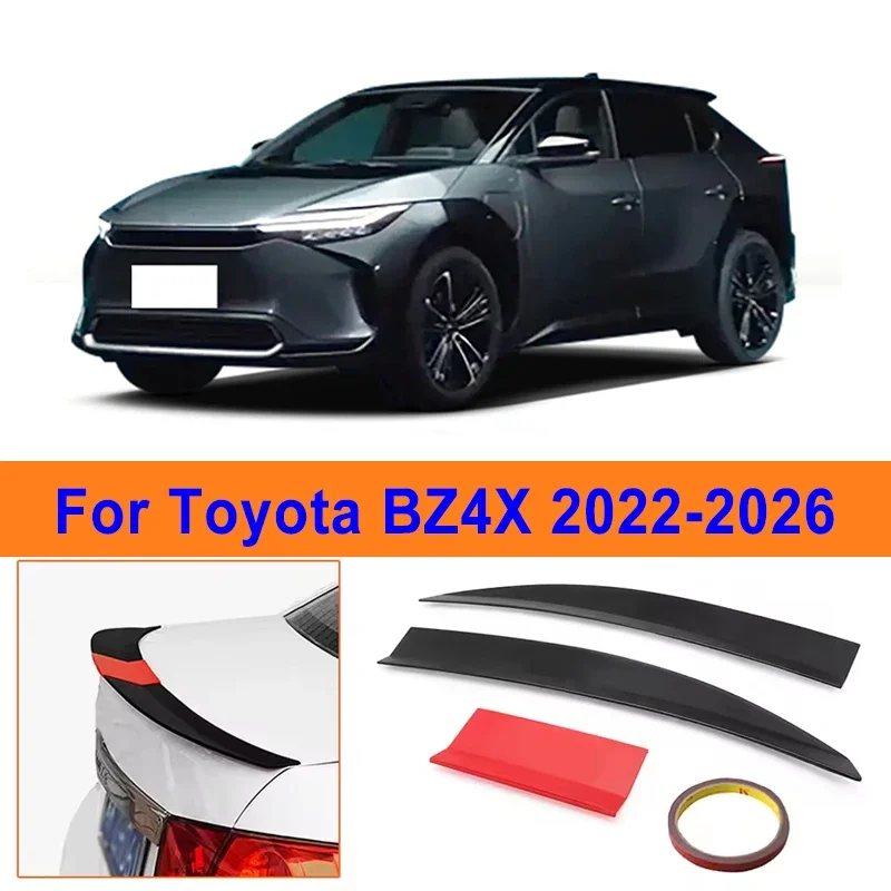 For Toyota BZ4X 2022-2026 3-Section ABS Rear Trunk Spoiler 115-125cm Adjustable Sports Decor Top Wing Car Exterior Parts
For Toyota BZ4X 2022-2026 3-Section ABS Rear Trunk Spoiler 115-125cm Adjustable Sports Decor Top Wing Car Exterior Parts