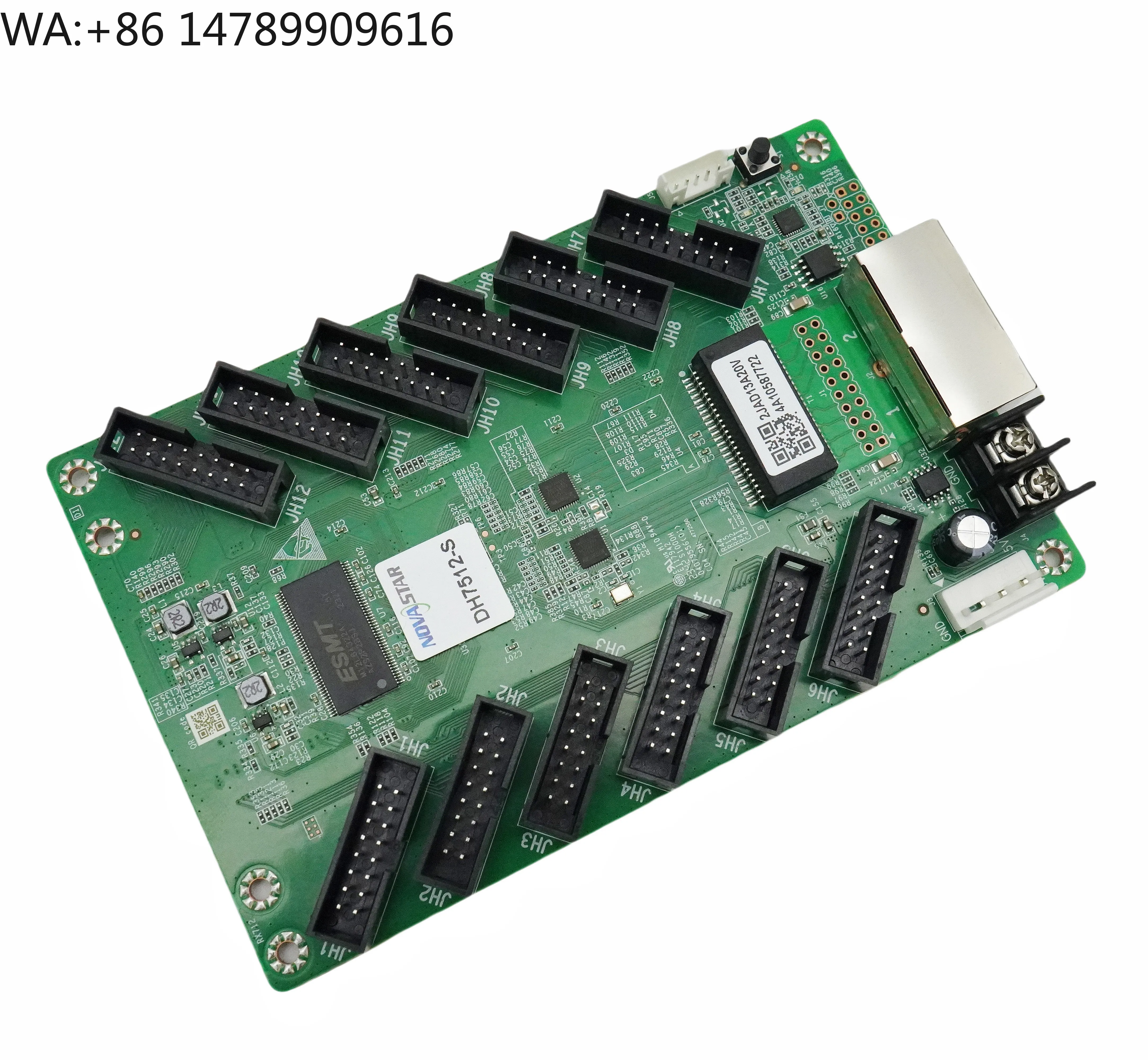 Novastar NV7512/DH7512-S Full-Color LED Video Display with SDK Function IP65 Rating Receiving Card
Novastar NV7512/DH7512-S Full-Color LED Video Display with SDK Function IP65 Rating Receiving Card