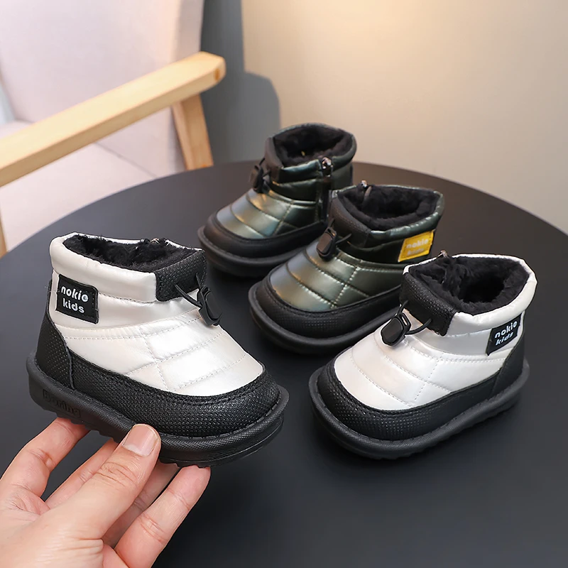 Baby Short Boots Soft Bottom Toddler Snow Boots Waterproof Non-slip 2026 Brand New Kids Walking Shoes Pull Rope Trendy Fashion
Baby Short Boots Soft Bottom Toddler Snow Boots Waterproof Non-slip 2026 Brand New Kids Walking Shoes Pull Rope Trendy Fashion