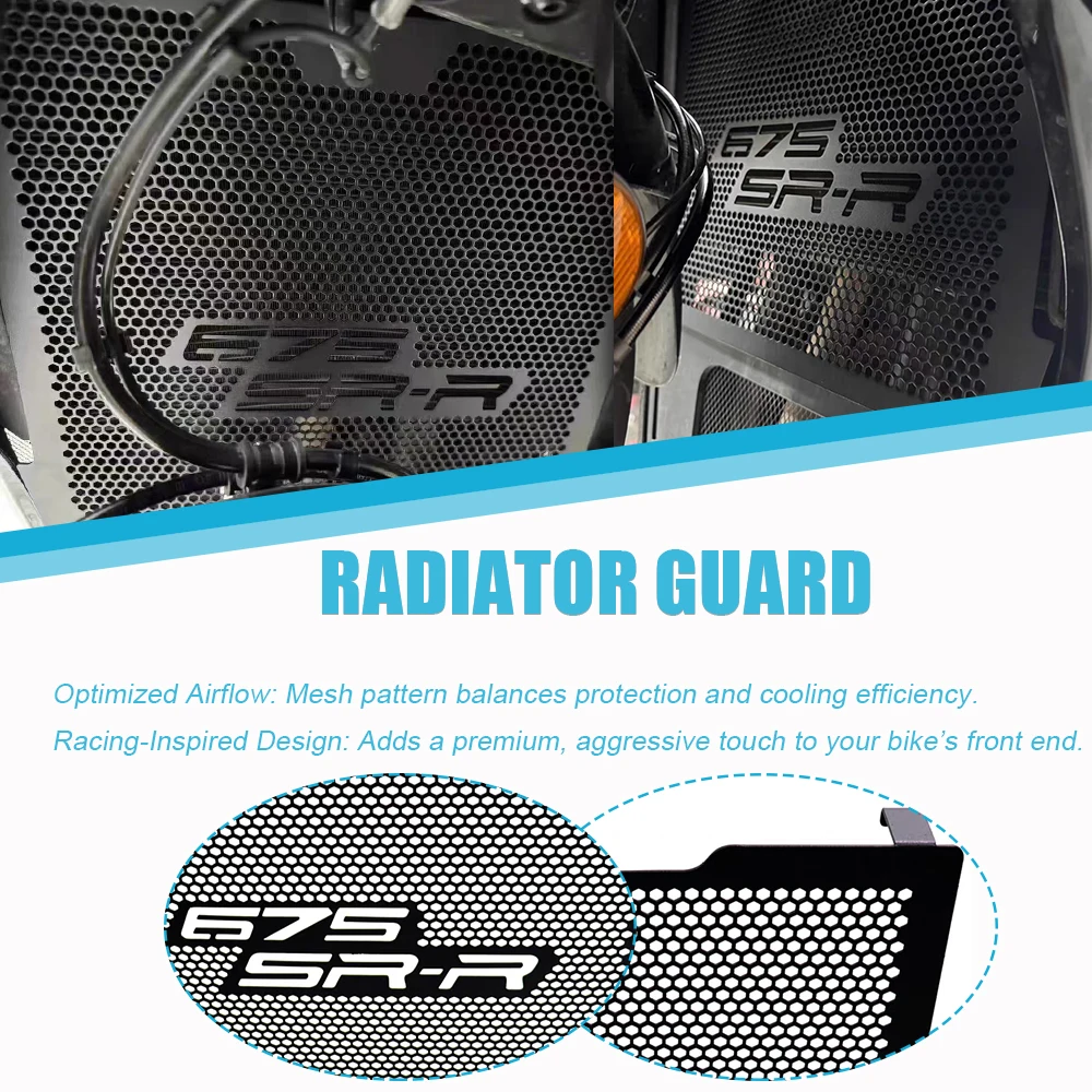 Motorcycles Accessories Radiator Grille Guard Grill Protection Cover FOR CFMOTO 675SR 675SRR 675 SRR 675 SR-R 675 SR 2024-2025
Motorcycles Accessories Radiator Grille Guard Grill Protection Cover FOR CFMOTO 675SR 675SRR 675 SRR 675 SR-R 675 SR 2024-2025