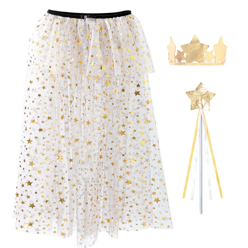 Принцесса одевать аксессуары принцесса плащен короны с потворностью 
Принцесса одевать аксессуары принцесса плащен короны с потворностью