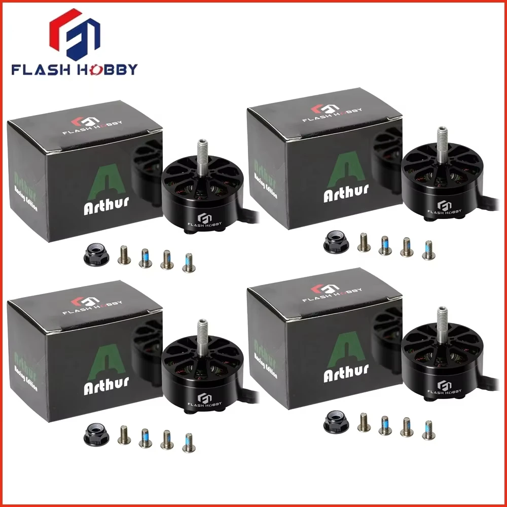 4pcs/lot FlashHobby Brushless Motor Arthur A3110 3110 KV900 900KV 6S LIPO 1275W for FPV Freestyle 9inch 10inch Long Range Drones
4pcs/lot FlashHobby Brushless Motor Arthur A3110 3110 KV900 900KV 6S LIPO 1275W for FPV Freestyle 9inch 10inch Long Range Drones