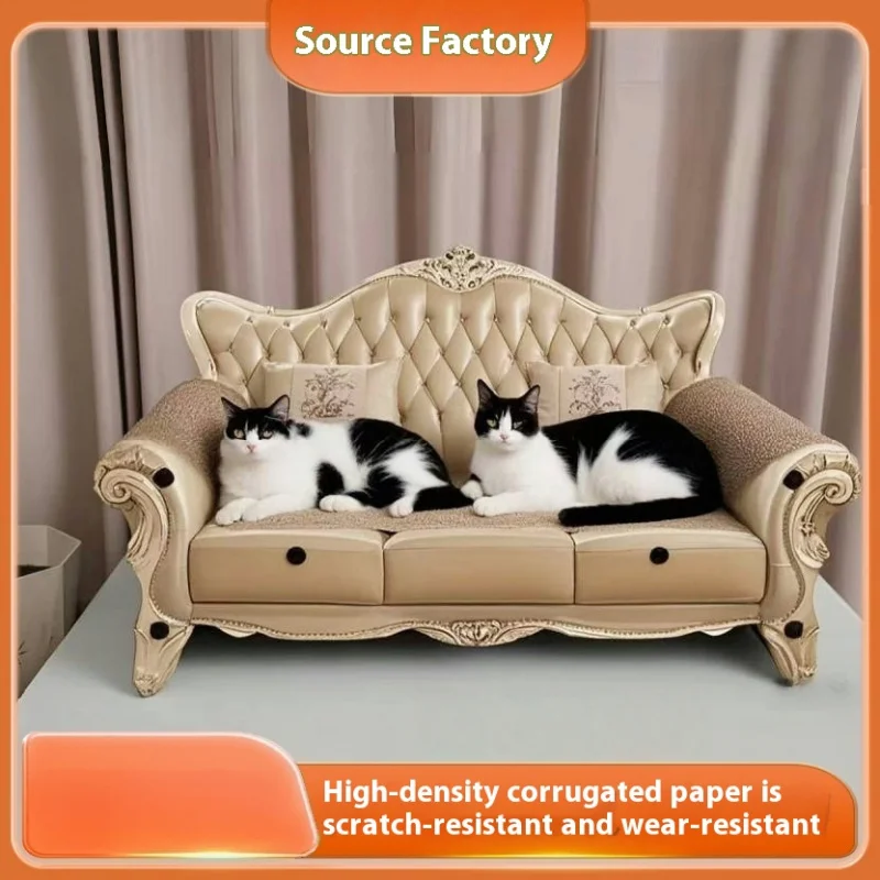 Cat Scratch Board Cat Sofa Cat Nest Vertical Scratching Board Wear-Resistant Non-Chipping Corrugated Paper Chaise Longue Cat Toy
Cat Scratch Board Cat Sofa Cat Nest Vertical Scratching Board Wear-Resistant Non-Chipping Corrugated Paper Chaise Longue Cat Toy