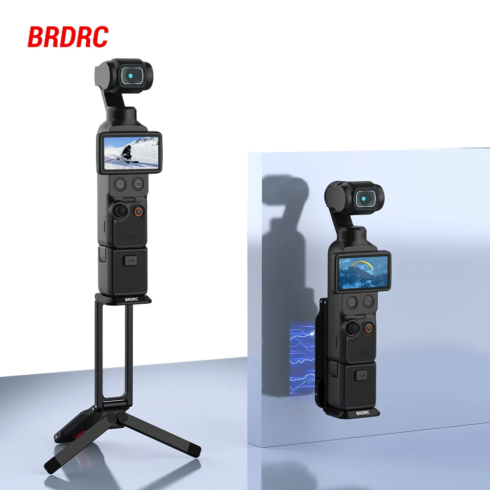 BRDRC Pocket 4 Magnetic Mount Tripod Quick Release Base for DJI Osmo Pocket 4P 3/Insta360 Luna Ultra Accessories Metal Tripod
BRDRC Pocket 4 Magnetic Mount Tripod Quick Release Base for DJI Osmo Pocket 4P 3/Insta360 Luna Ultra Accessories Metal Tripod