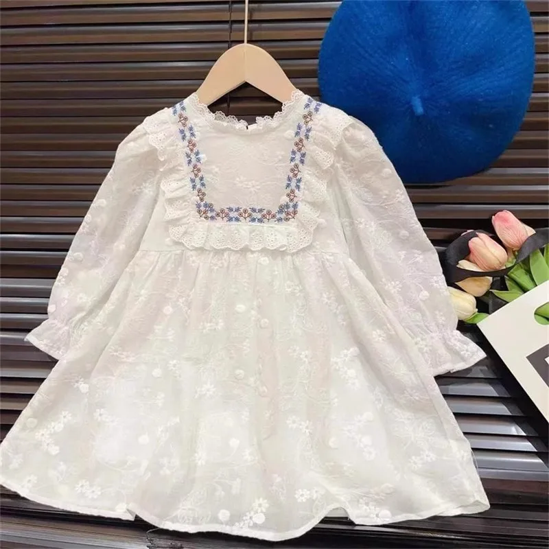 Girls Dresses Spring Summer 2024 Children Cotton Princess Dress For Baby Party Birthday Clothes Kids Costume Outfits Toddler 7Y
Girls Dresses Spring Summer 2024 Children Cotton Princess Dress For Baby Party Birthday Clothes Kids Costume Outfits Toddler 7Y